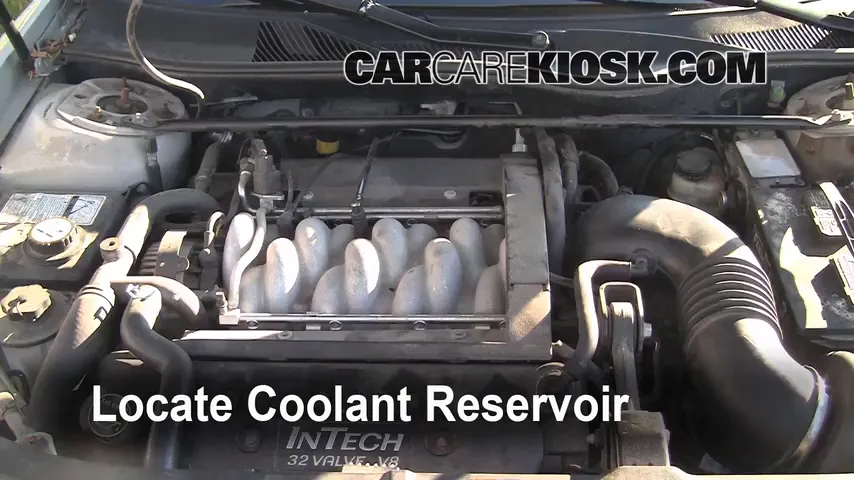 2001 Lincoln Continental 4.6L V8 Coolant (Antifreeze) Fix Leaks